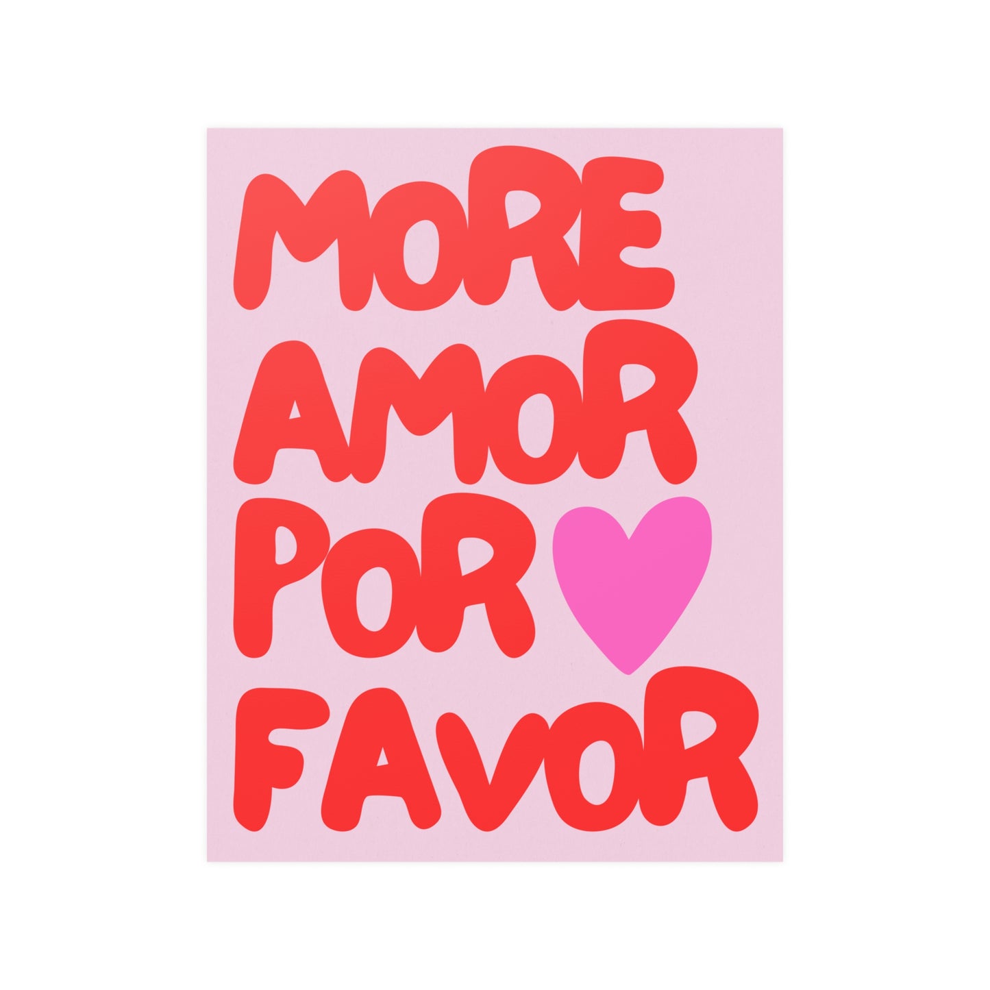 More Amour Por Favor Poster