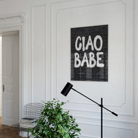 Ciao Babe Graffiti Poster