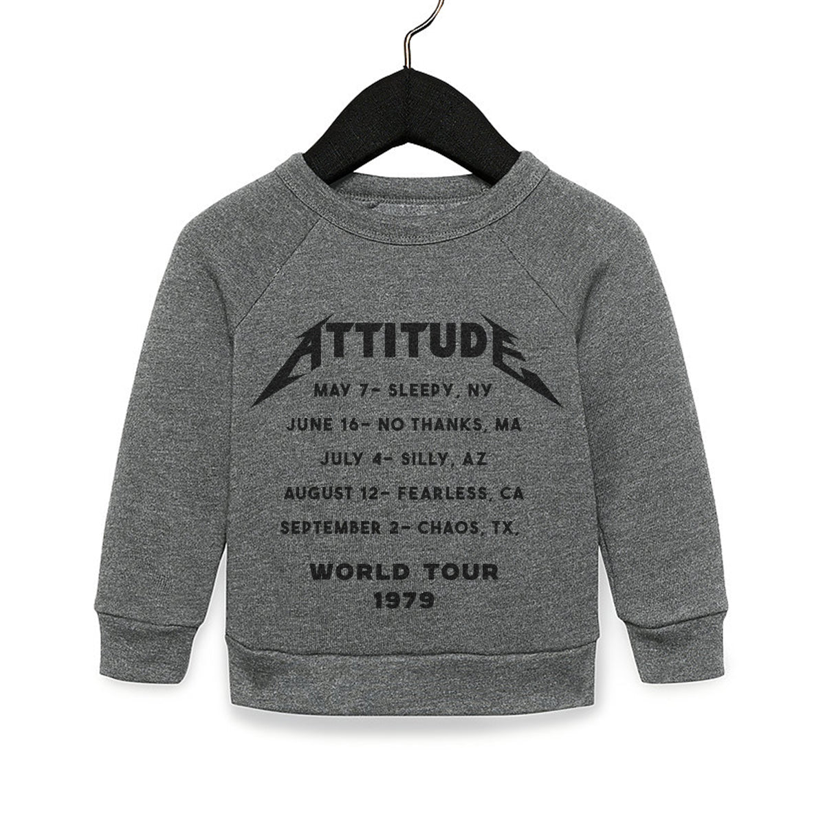 Pre-Order Attitude World Tour Toddler Sweatshirt