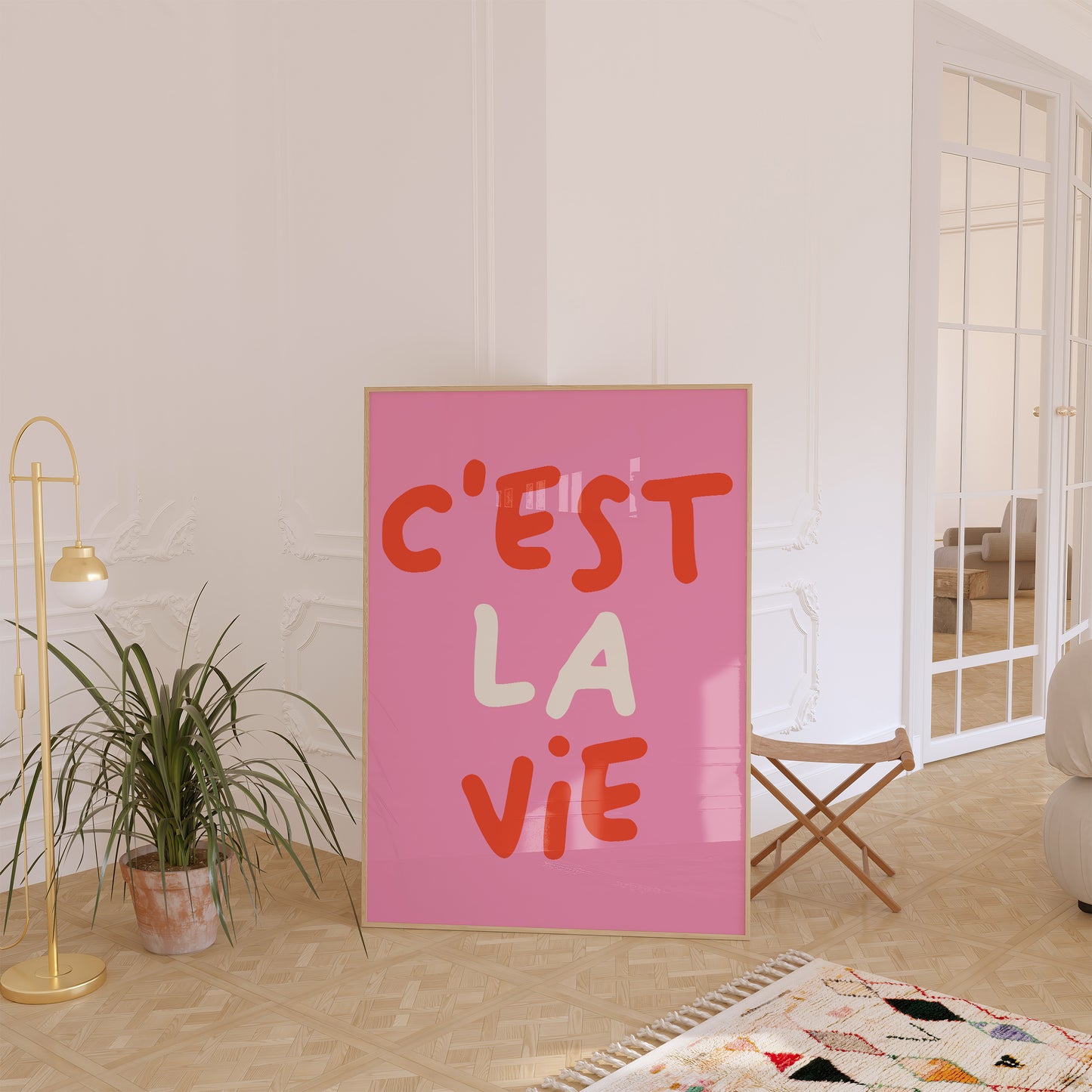 C'est La Vie Poster