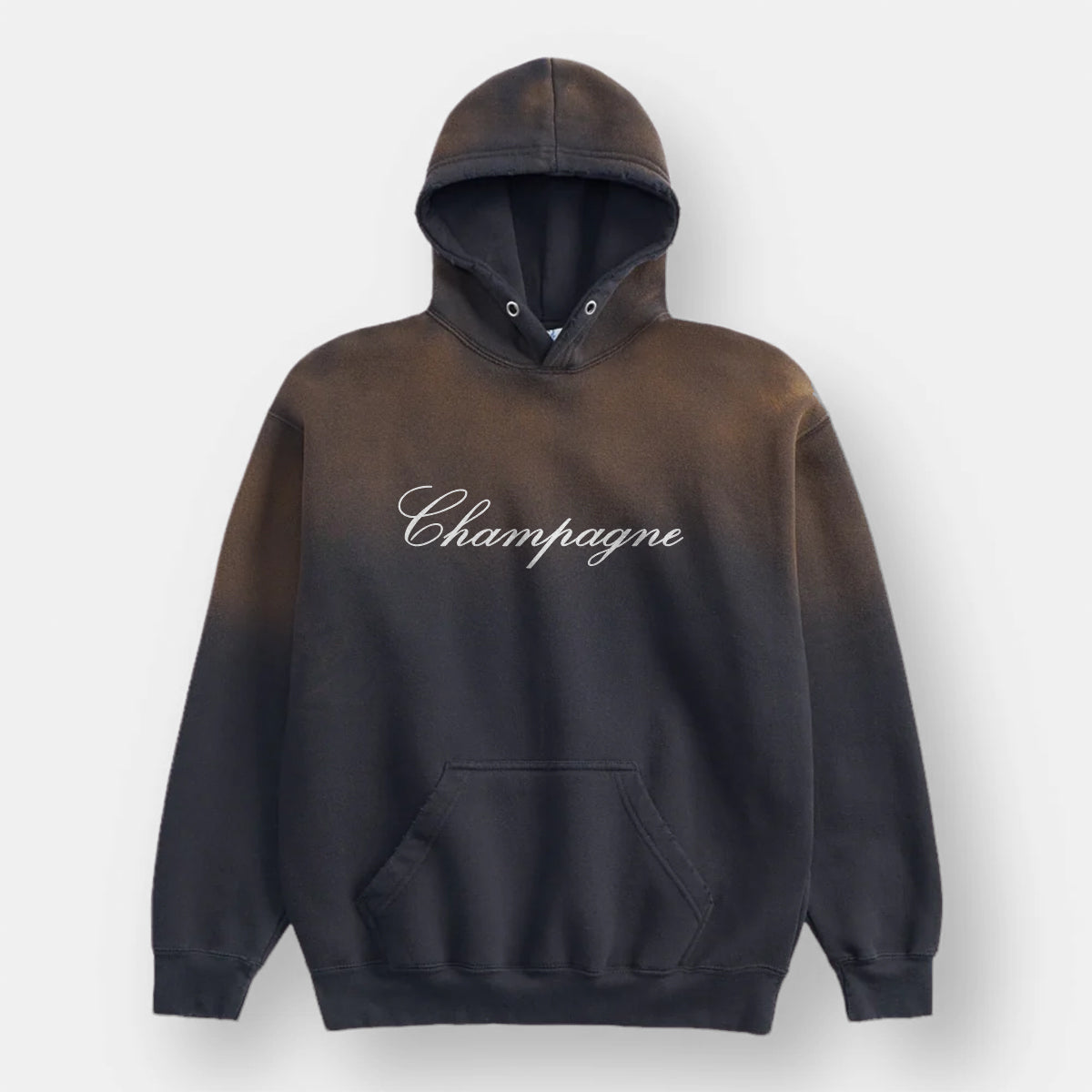 Champagne Sun Dried Distressed Hoodie