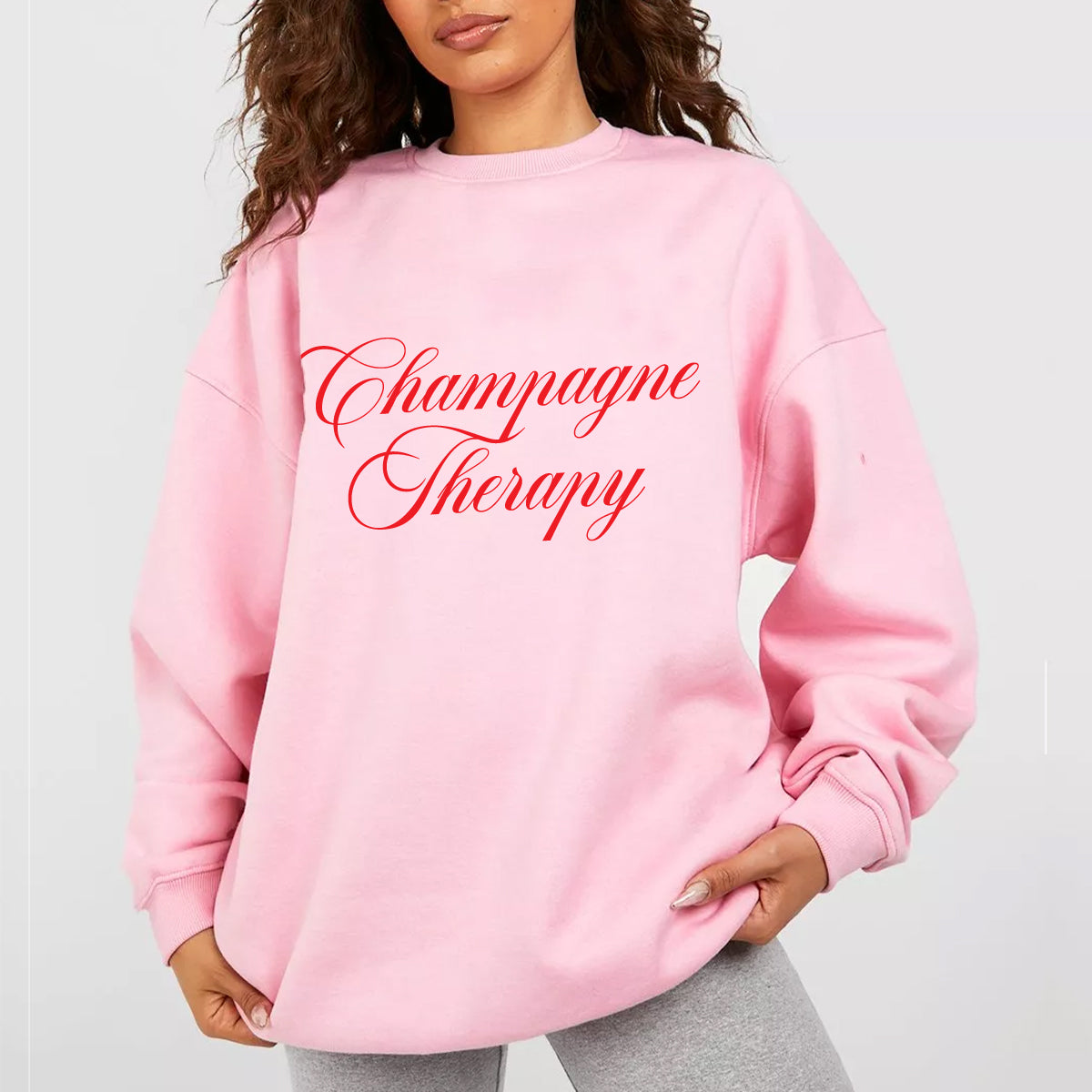Champagne Therapy Sweatshirt