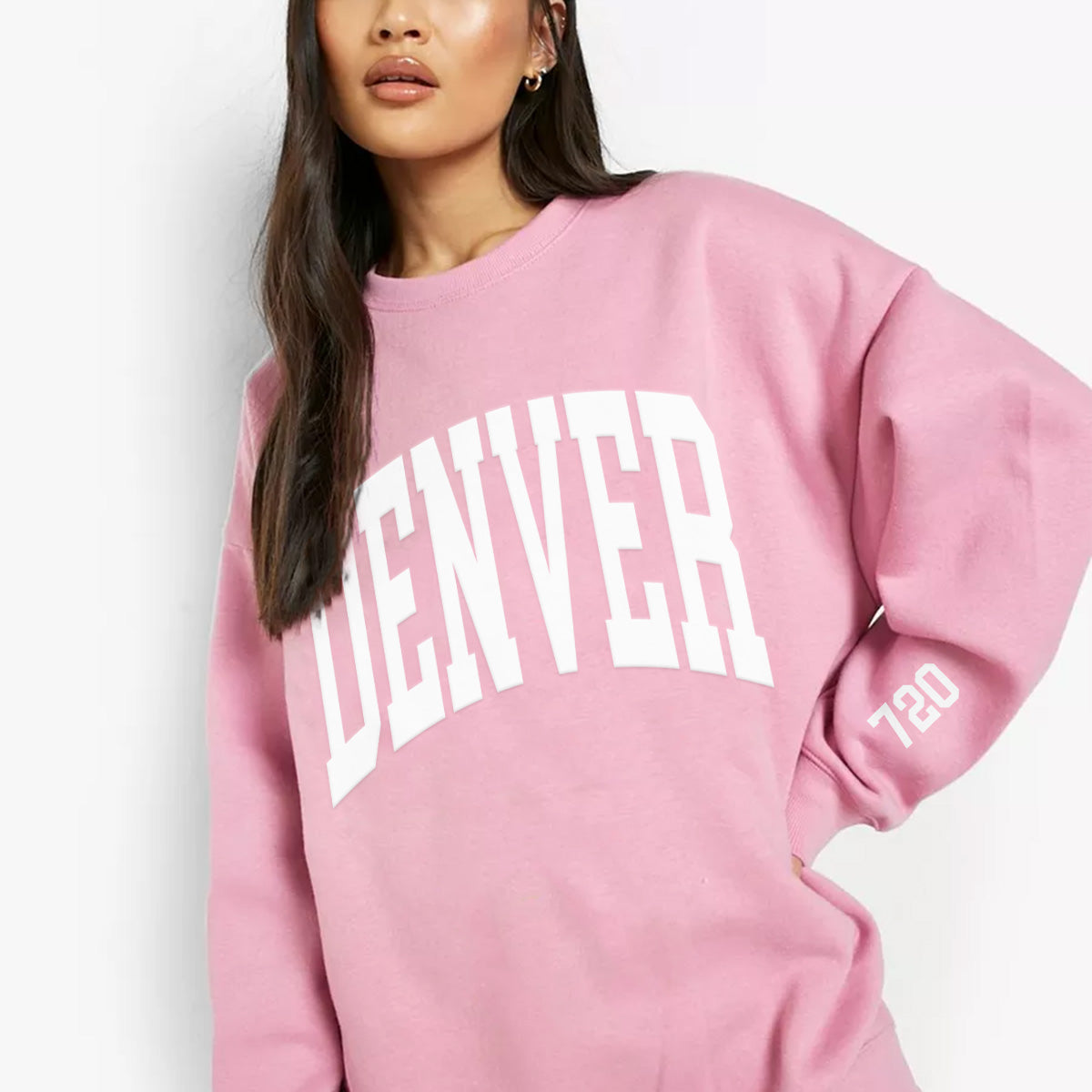 Custom Large City + Area Code Sweatshirt