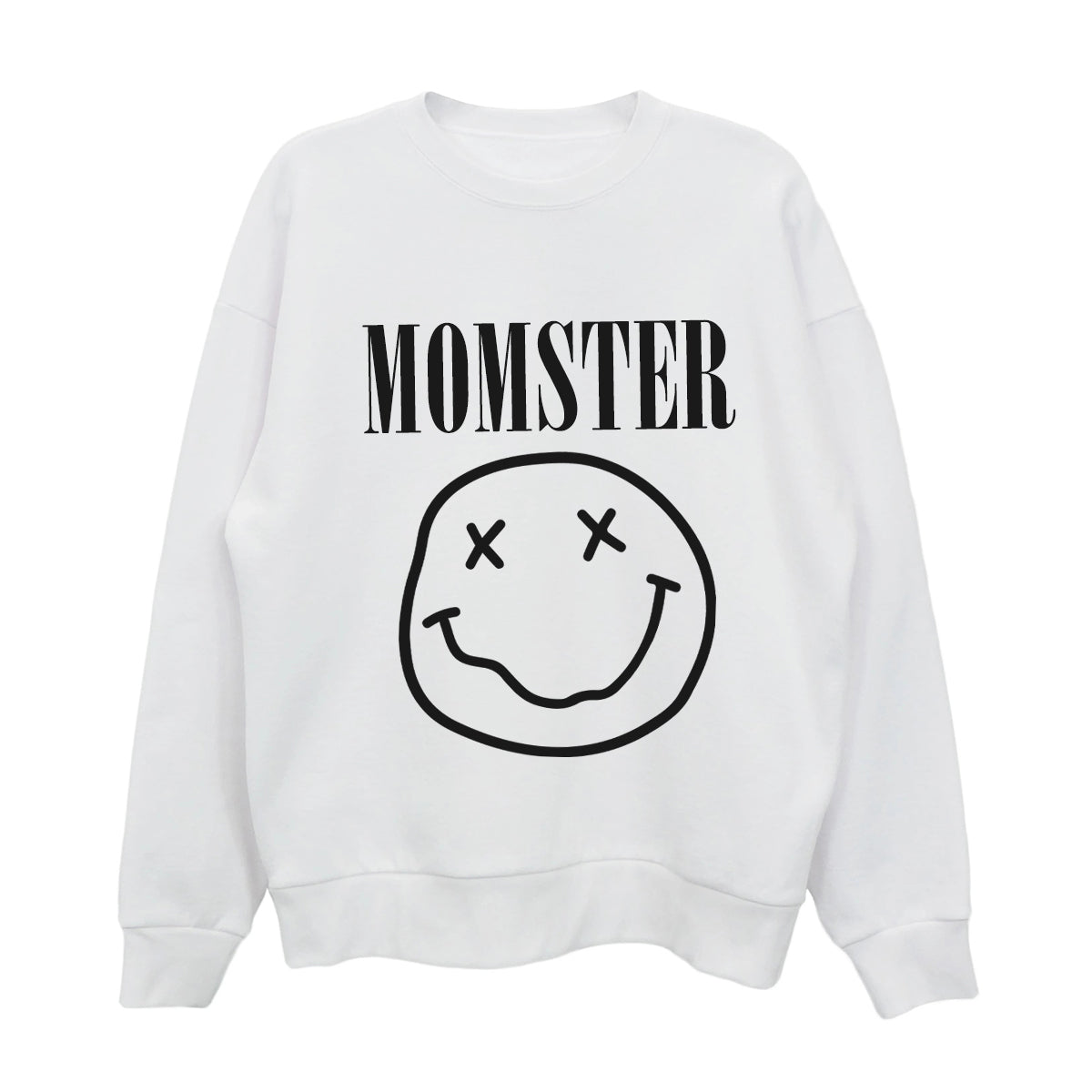 Momster Smiley Face Halloween Sweatshirt