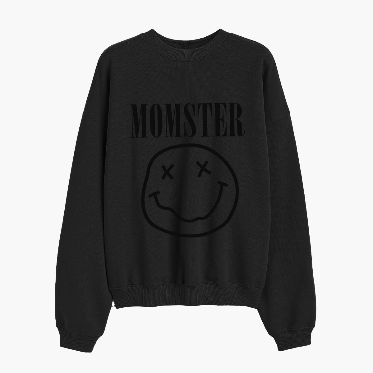 Momster Smiley Face Halloween Sweatshirt