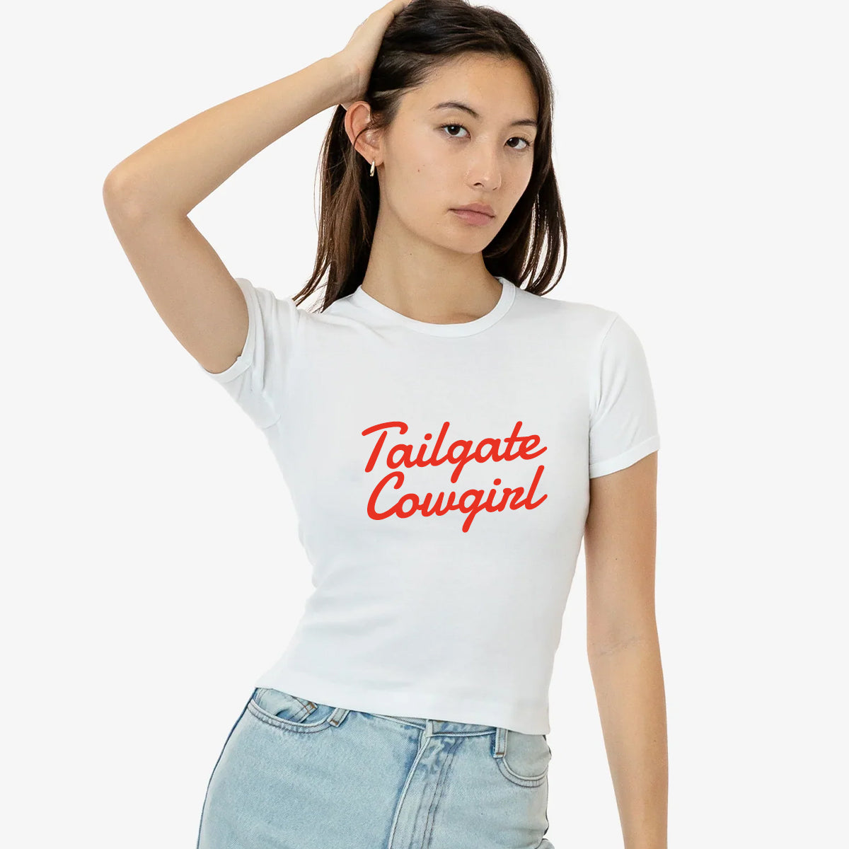 Tailgate Cowgirl Baby Tee